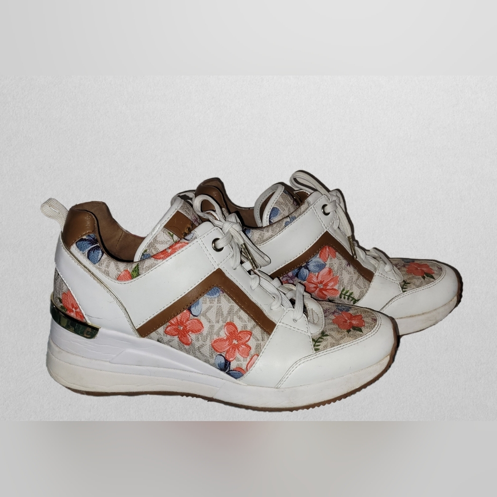 MK Georgie Trainer Floral Sneakers